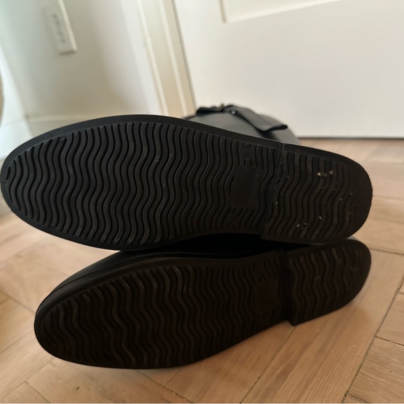 BURBERRY Black Rubber Rain Boots EU 38 - Picture 7 of 8